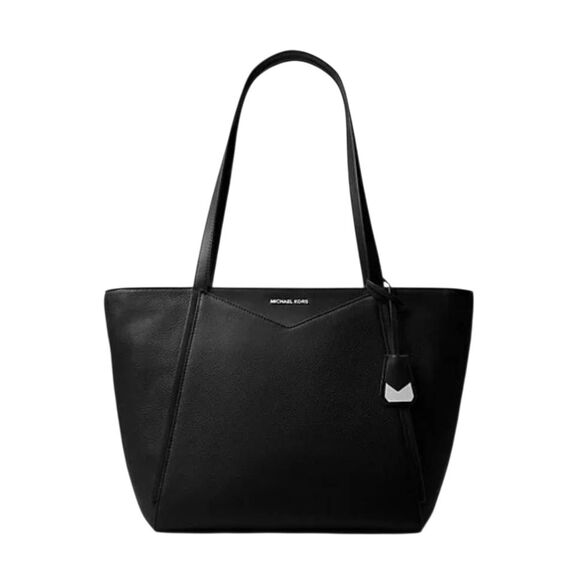 KATE SPADE Whitney Large Black Leather Tote - Picture 1 of 13